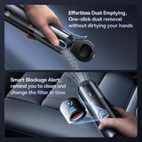 Baseus A5 Car Vacuum Cleaner (16000pa) - Cluster Black