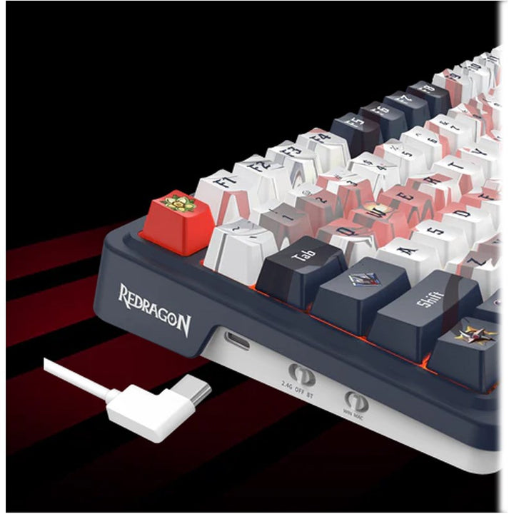 Redragon Eisa Pro, Wired & 2.4GHz & Bluetooth Keyboard
