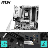 MSI B850M Gaming Plus WiFi 6E, AI mATX AM5 Motherboard