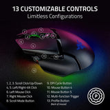 Razer Basilisk V3 Pro 35K DPI Wireless Gaming Mouse - Black RZ01-05240100-R3G1