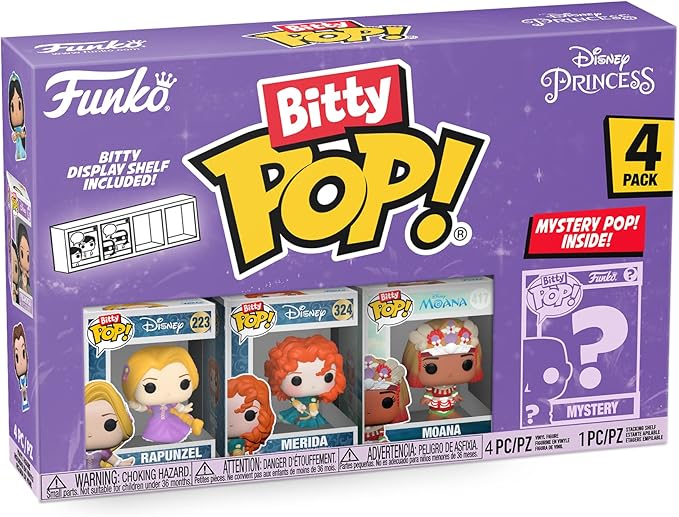 Bitty Pop! Disney: Disney Princesses -  Singles 32pcs PDQ (Selling Per Piece)