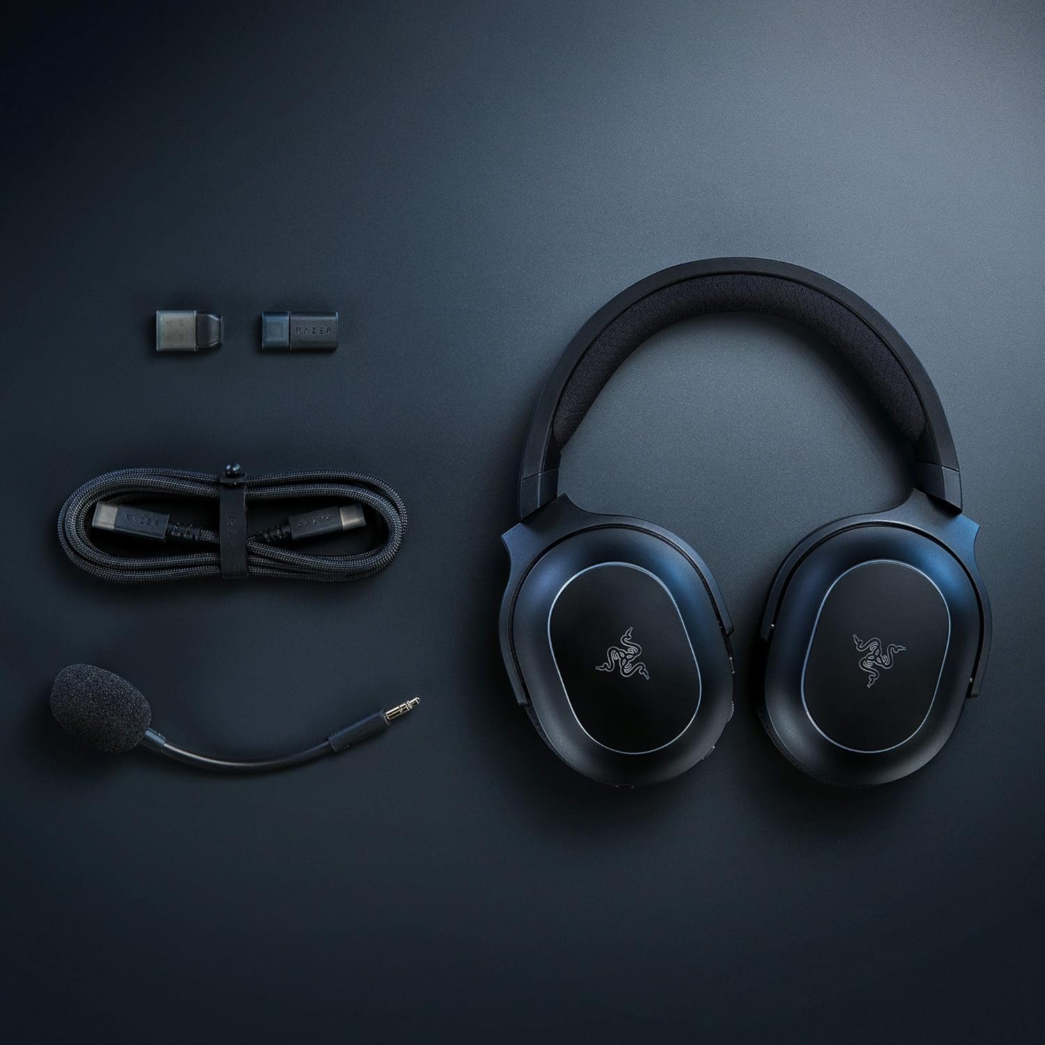 Auriculares para juegos multiplataforma inalámbricos/bluetooth Razer Barracuda X Chroma compatibles con PC, PS4/PS5, Switch - Negro RZ04-05220100-R3M1