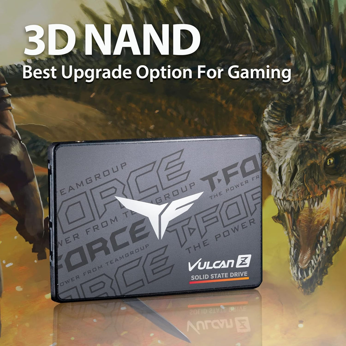 T.Force Vulcan Z 2.5 inch 512GB Solid State Drive Sata III 6GB/s