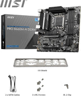 اللوحة الأم MSI PRO B660M-A DDR4 LGA 1700 MATX