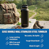 Westinghouse 32oz / 946ml Double Wall Stainless Steel Tumbler WCBL0057