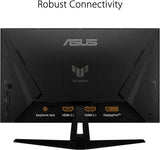 ASUS TUF Gaming Series 5 VG27AQM5A 27" QHD (2560x1440), 300Hz Refresh Rate, 0.3ms (GTG) Response Time, ELMB Sync, Stereo speaker, 95% DCI-P3, Fast IPS Gaming Monitor - Black