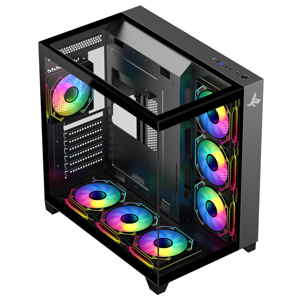 جهاز كومبيوتر العاب معالج i5-14400F, كرت شاشة RTX 4060, رام 16GB DDR5