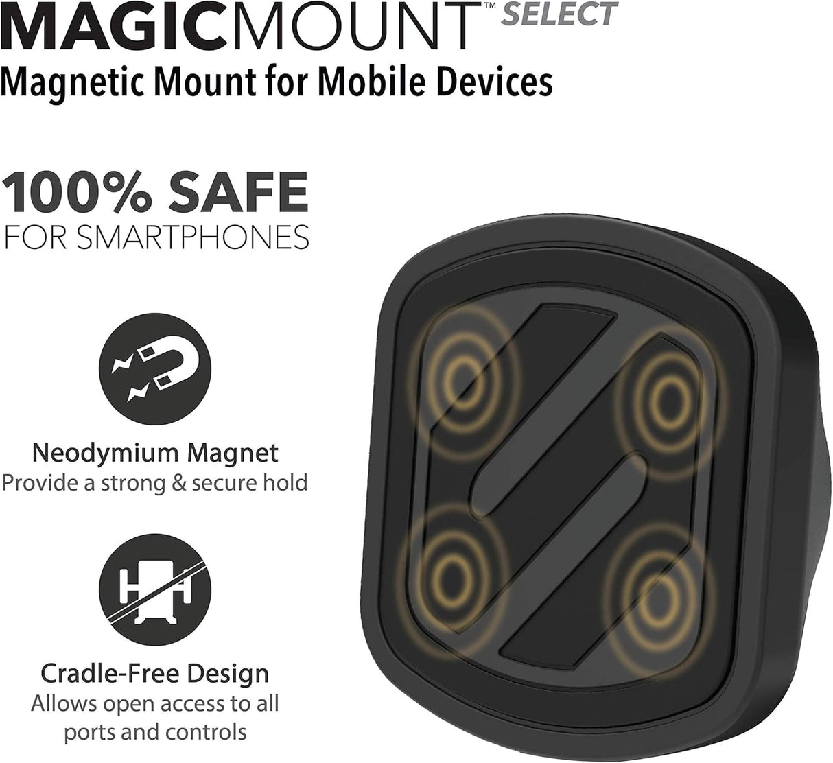 Scosche MagicMount Select Magnetic Window/Dash Mount