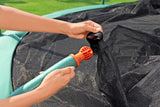 BESTWAY 4.27m x 2.86m Xtreme Air Trampoline (1 trampoline, 1 spring-loading tool, 6 anchors, 12 foot pads, 1 ladder) Age 6+ 59105 (Installation Not Included)