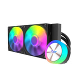 Darkflash Aquaglow DG240 all in one 240mm ARGB Liquid CPU Cooler - Black