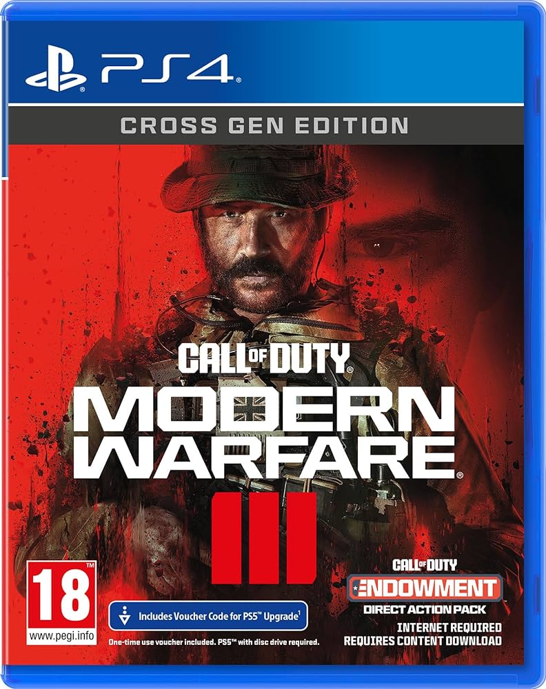 PS4 Call Of Duty Modern Warfare 3 (English Only) Eu
