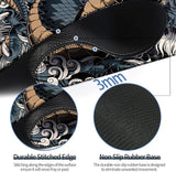 Black Japanese Dragon Waterproof Mousepad