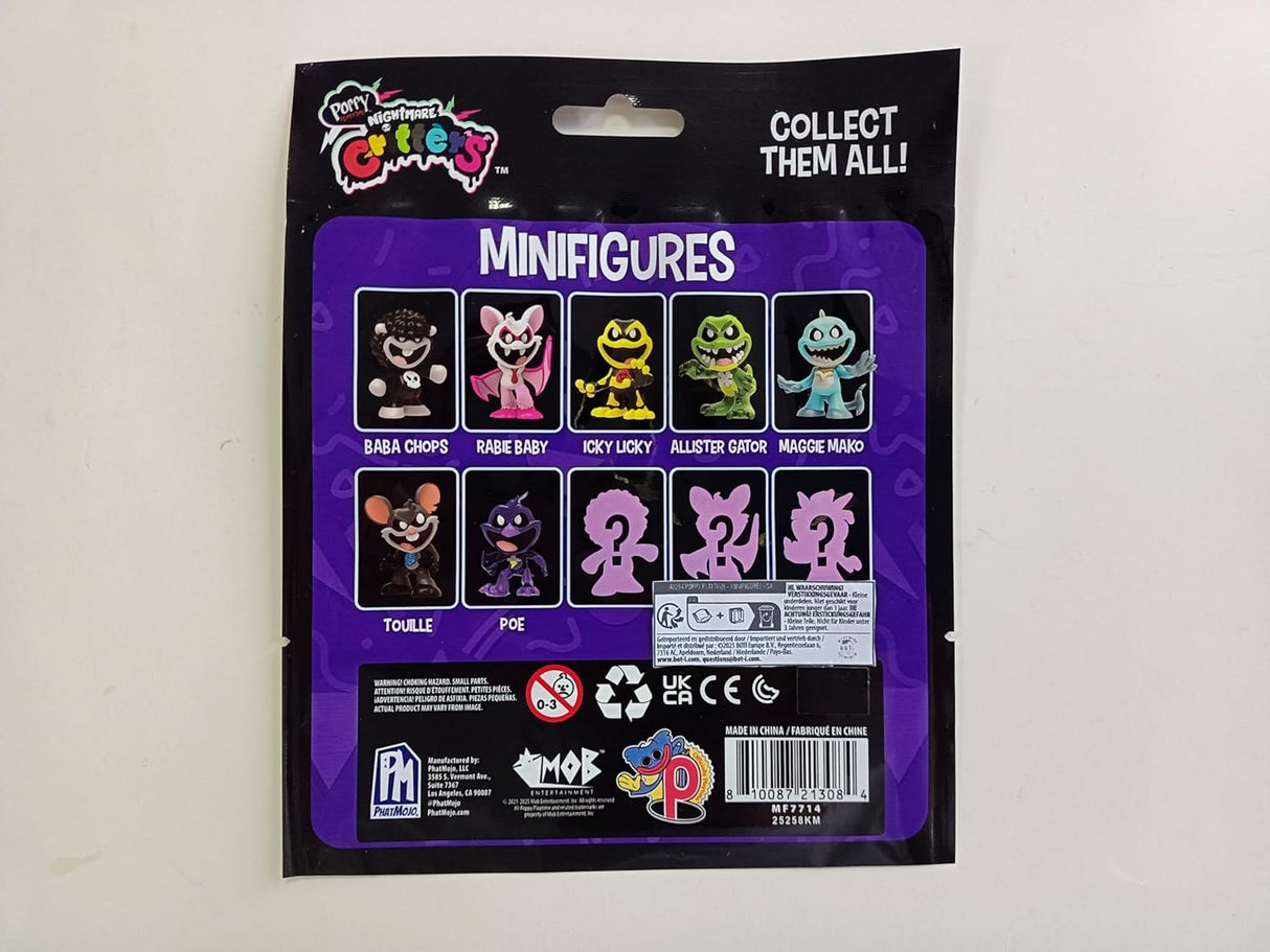 POPPY PLAYTIME-Minifiqures-Nightmare Critters-S4 (Blind Box) -MF7714
