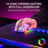 ماوس الألعاب اللاسلكي ريزر باسيليسك V3 برو  بدقة 35 ألف نقطة في البوصة - أبيض RZ01-05240200-R3G1