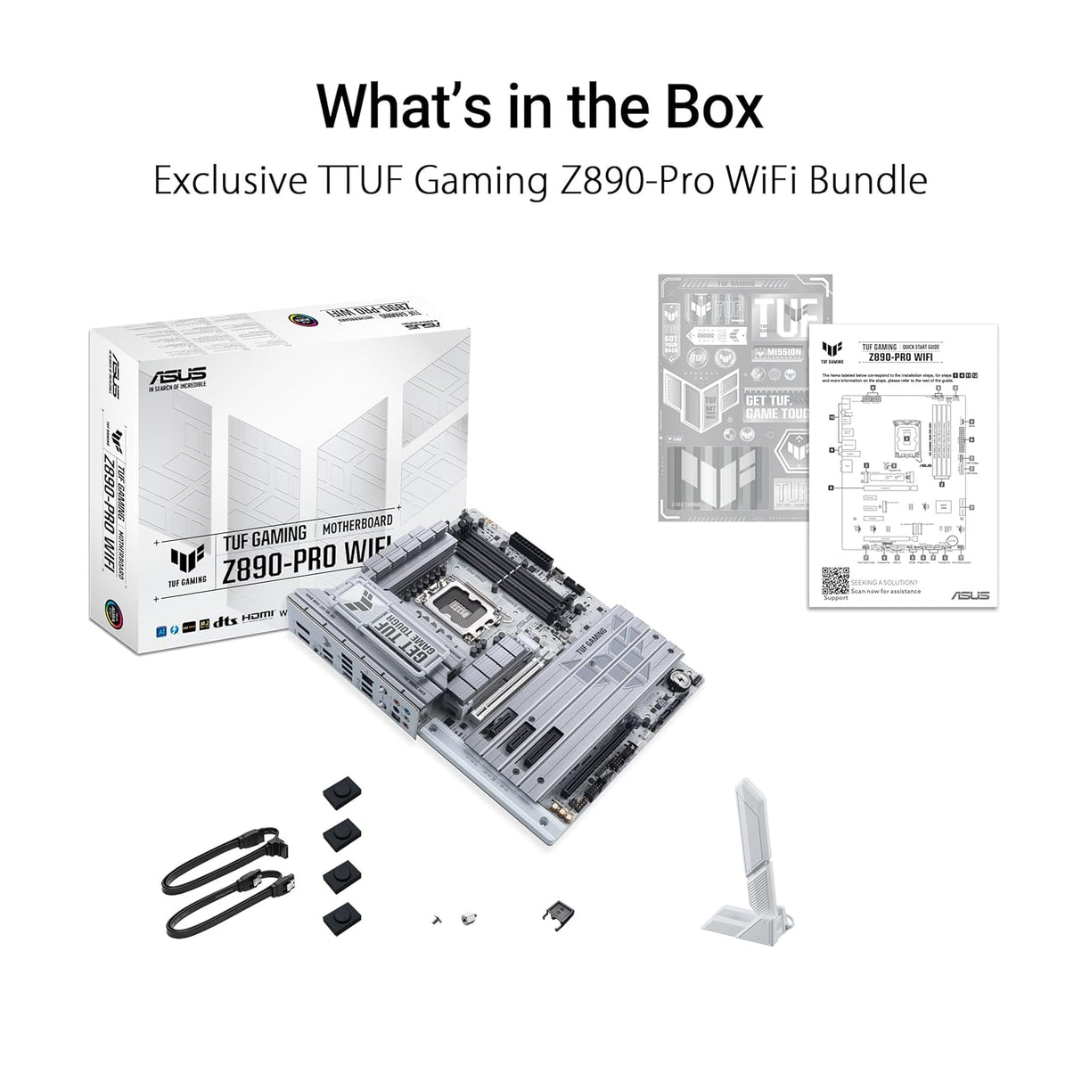 اللوحة الأم ASUS TUF GAMING Z890-PRO WIFI – أداء ثابت وبنية قوية