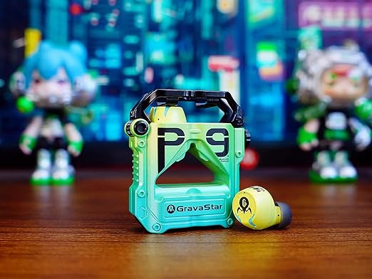 Gravastar Sirius Pro P9 TWS Earbuds - Neon Green Level Up