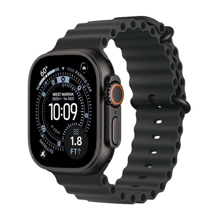 Apple Watch Ultra 3, 49mm, Black Titanium Case (GPS+Cellular)
