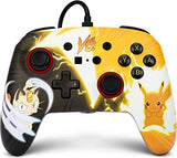 POWER A ENHANCED WIRED CONTROLLER For Nintendo Switch - Pikachu Vs Meowth