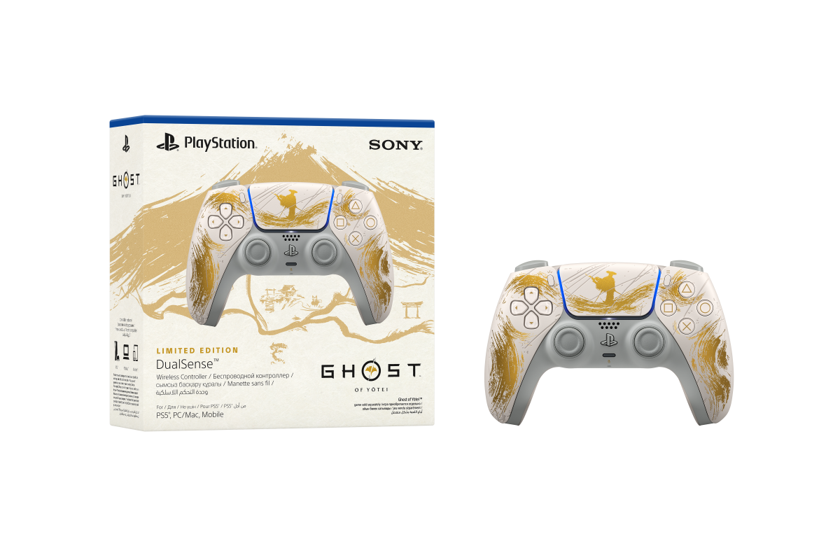 يد تحكم PS5 DualSense إصدار Ghost of Yotei – إصدار محدود (الطلب المسبق)