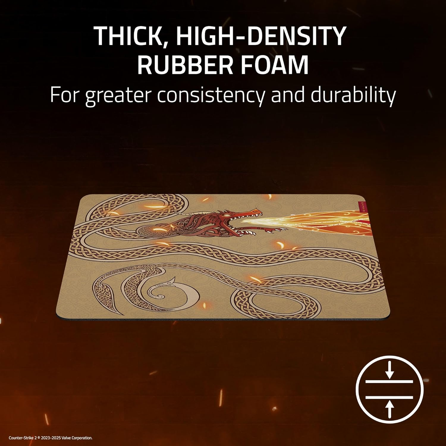 Razer Gigantus V2 Soft Gaming Mouse Mat Counter Strike 2 Edition Razer Gigantus V2 Soft Gaming Mouse Mat Counter Strike 2 Edition