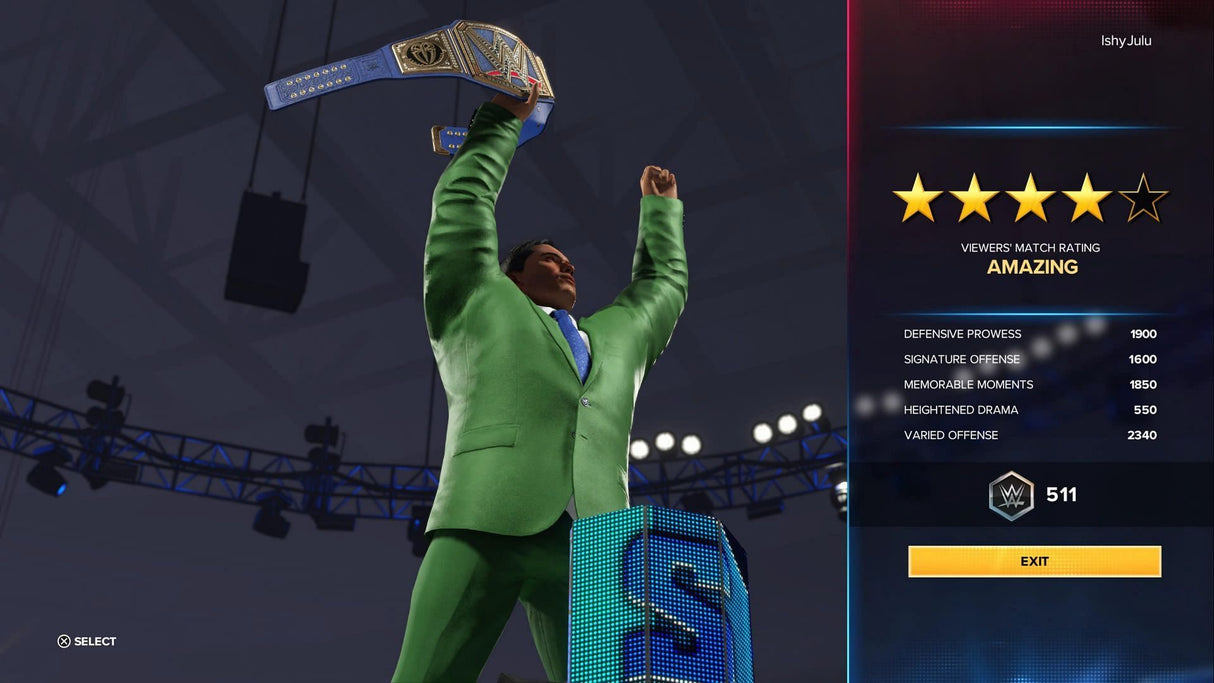 لعبة المصارعة PS5 WWE 2K23