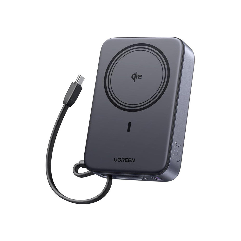 UGREEN Magnetic Wireless Power Bank 10000mAh 30W 1C+15W Space GrayQI2 - PB567
