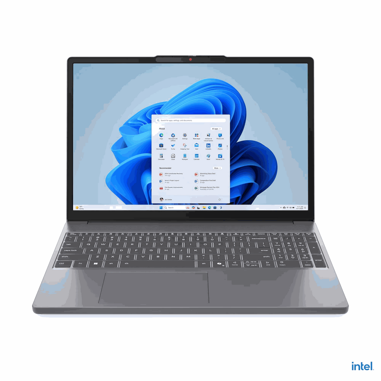 Lenovo IdeaPad Slim 3 15IRH10 / i7-13620H / 15.3" WUXGA / 16GB DDR5 RAM / 512GB NVMe SSD / Intel UHD Graphics / DOS / English(UK) /Luna Grey/ 1YW