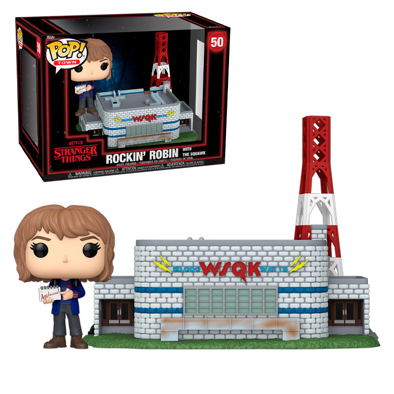 POP TOWN! TV: STRANGER THINGS - ROBIN W/WSQK