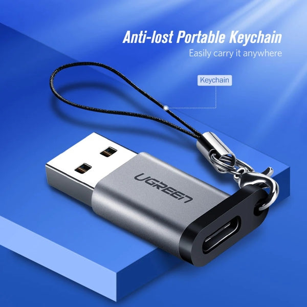 UGREEN USB-A 3.0 to USB-C Adapter (Gray)  50533-US276