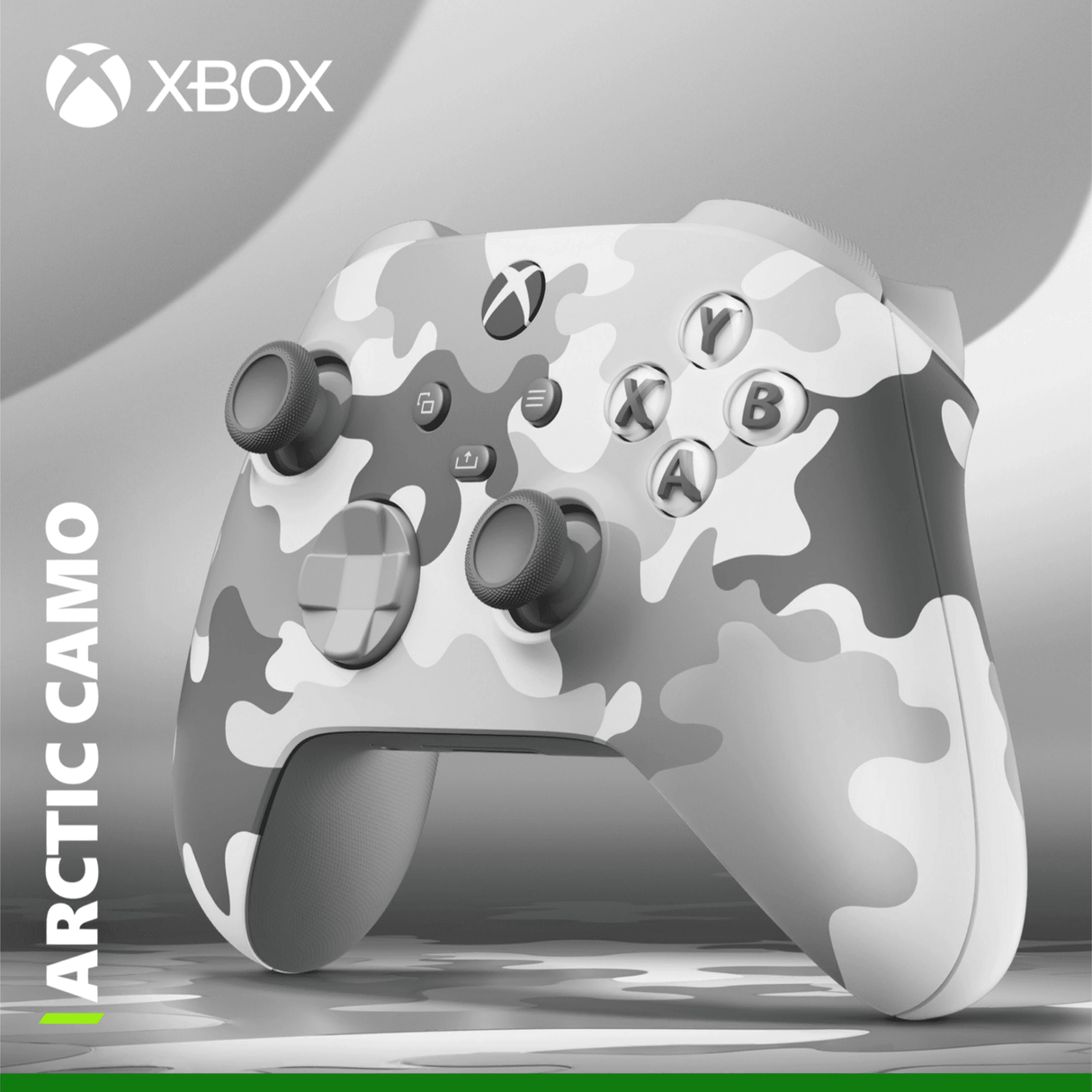 يد التحكم اللاسلكية Xbox – إصدار Arctic Camo الخاص