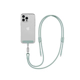 Energea LASSO LANYARD C-C CABLE 480MBPS, 240W WITH LANYARD CARD 1.5M -SAGE