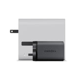 شاحن حائط Energea AMPCHARGE MINI 100، 2C1A PD/PPS/QC3.0 GAN، بقوة 100 واط (المملكة المتحدة) - لون رمادي معدني