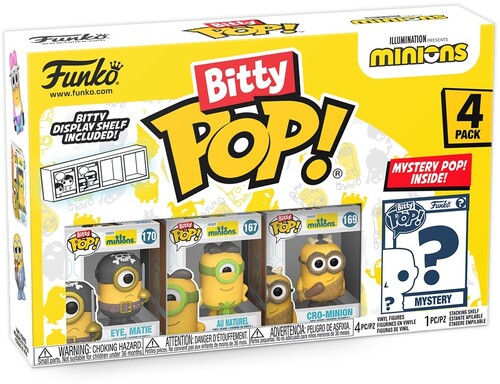 Bitty Pop! Animation: Minions - Eye Matie 4pk