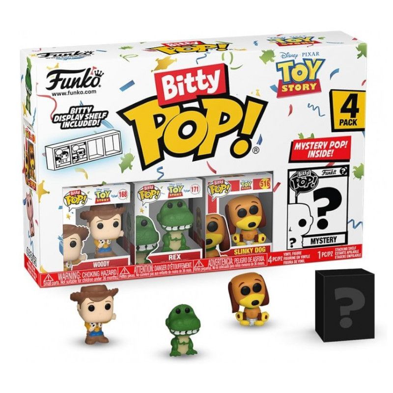 Bitty Pop! Disney: Toy Story - Woody 4pk