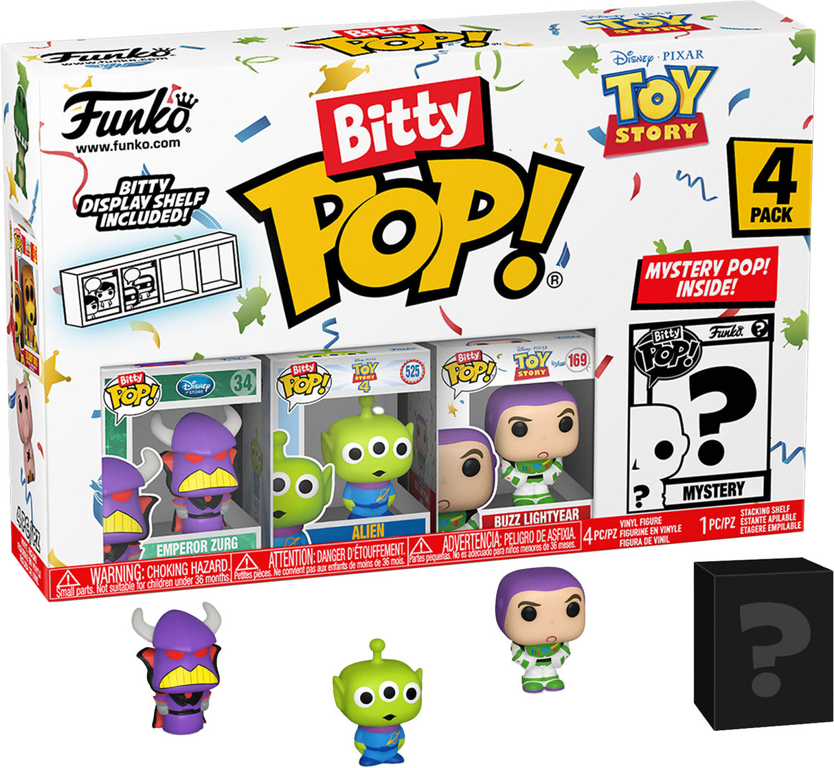 Bitty Pop! Disney: Toy Story - Zurg 4pk