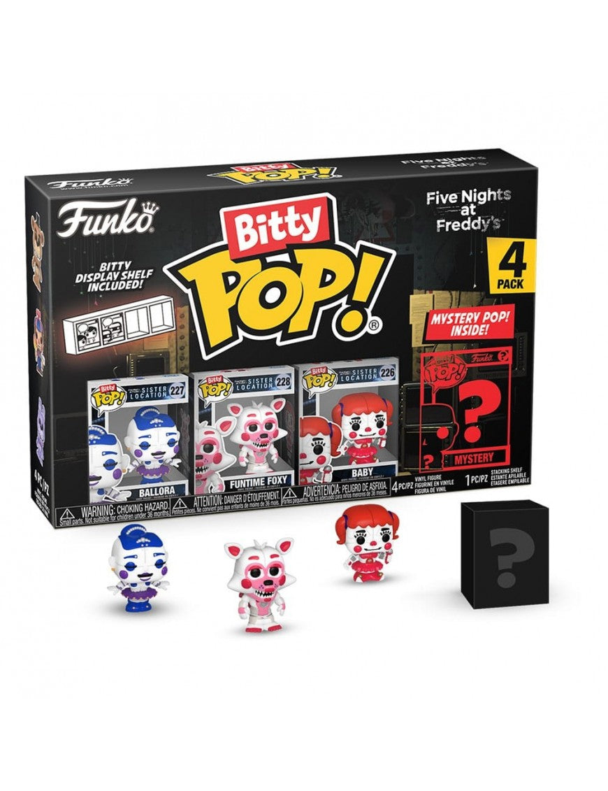 Bitty Pop! Games: Five Nights at Freddy's - Ballora 4PK