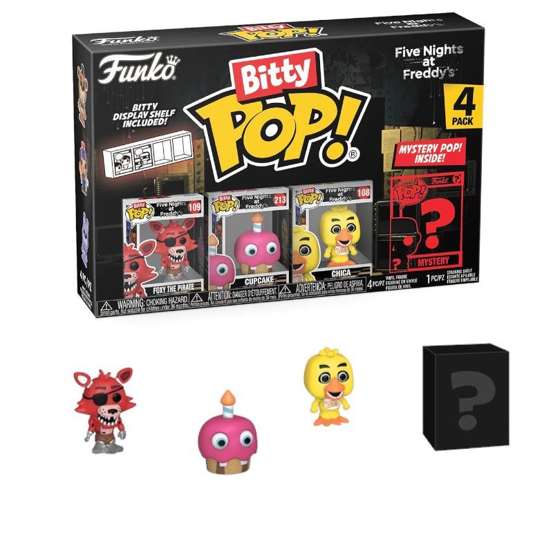 Bitty Pop! Games: Five Nights at Freddy's - Foxy 4PK