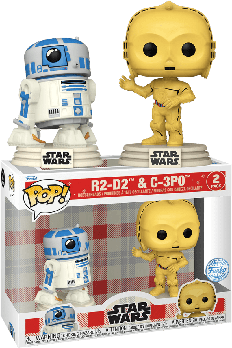 Pop! Star Wars: D100 - RR R2 and 3PO 2pk (Exc)