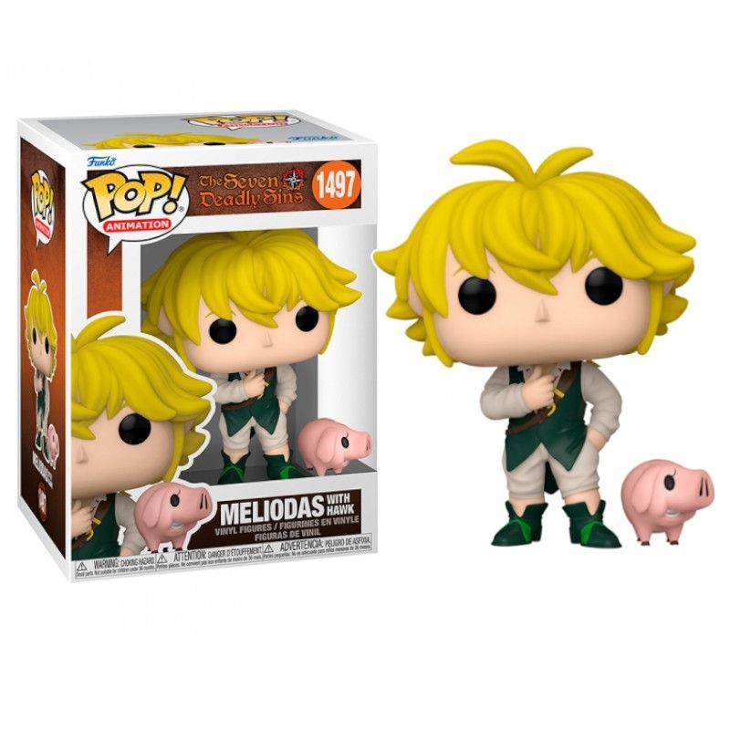 Pop! Animation: Seven Deadly Sins - Meliodas with Hawk