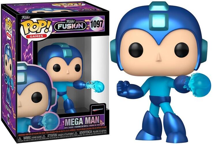 POP! GAMES: FUNKO FUSION - MEGA MAN W/CHASE - 9cm