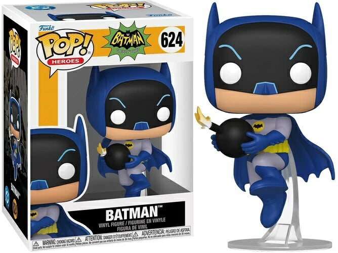 Pop! Heroes: Batman '66 S2 - Batman w/Bomb - 11.7 cm