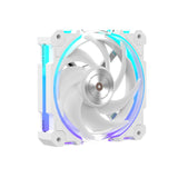 Alseye W12 Plus DC 12V High Air Pressure Case Fan with ARGB SYNC - White