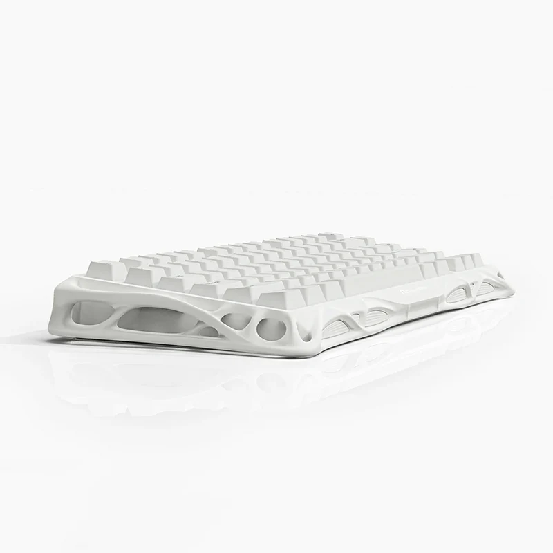 GravaStar Mercury K1 Lite 75% Wireless Mechanical Gaming Keyboard - Snow White