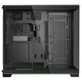 كيس LIAN LI O11D EVO RGB E-ATX متوسط الحجم لتجميعات الألعاب – أسود (بدون مراوح)