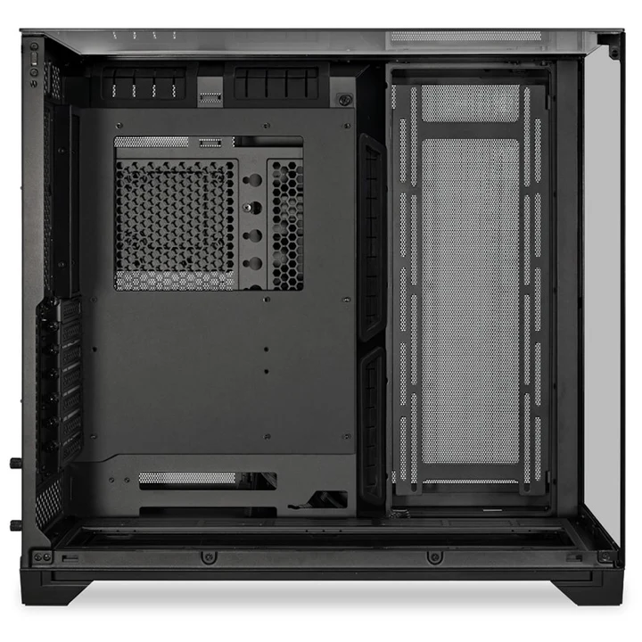 LIAN LI O11 VISION Tempered Glass Mid Tower Gaming Case - Black (Fans Not Included)