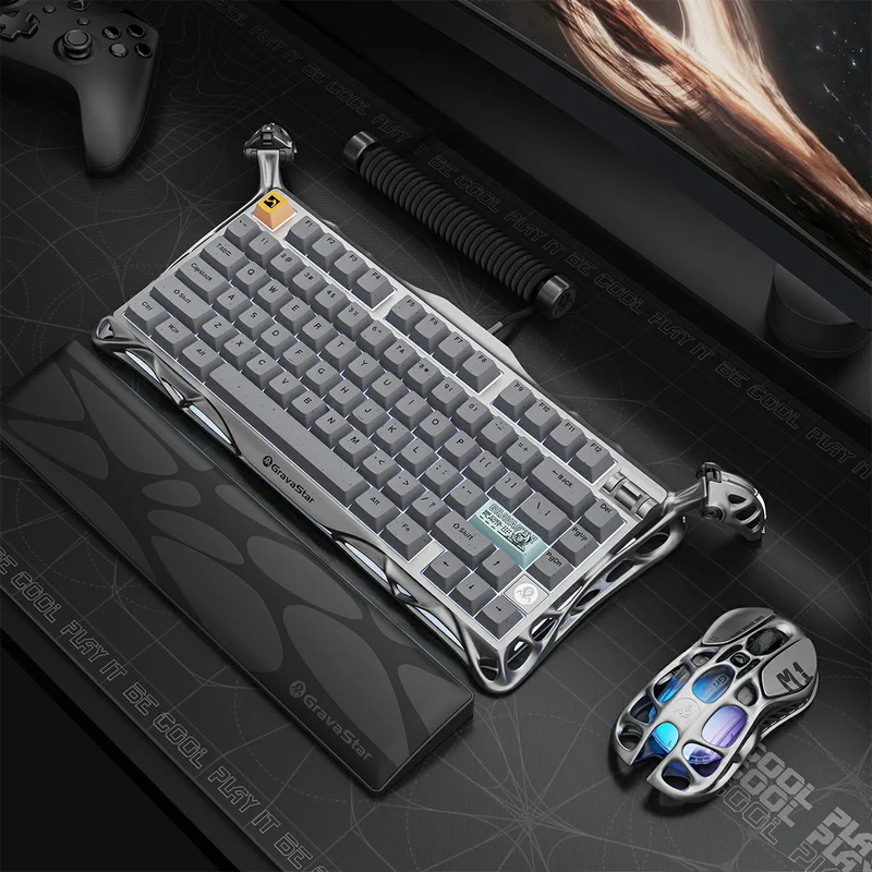 GravaStar Mercury K1 Pro 75% Wireless Mechanical Gaming Keyboard_Special Edition