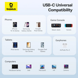 Baseus EnerCore CR11 Power Bank with Retractable Cable 20000mAh 67W - Cosmic Black