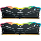 تي فورس DELTA RGB رام 32GB (2x16GB) DDR5 5600MHz – أسود