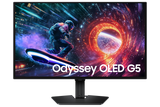 شاشة سامسونج أوديسي OLED G5 G50SF للألعاب، مقاس 27 بوصة، بدقة QHD (2560 × 1440)، ومعدل تحديث 180 هرتز، وزمن استجابة 0.03 مللي ثانية، ومتوافقة مع تقنيتي G-Sync وFreeSync 2.0، بتقنية IPS المسطحة - لون أسود LS27FG502EMXUE