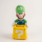 Mario Plush LUIGI WITH COIN BOX 25 cm - 813558